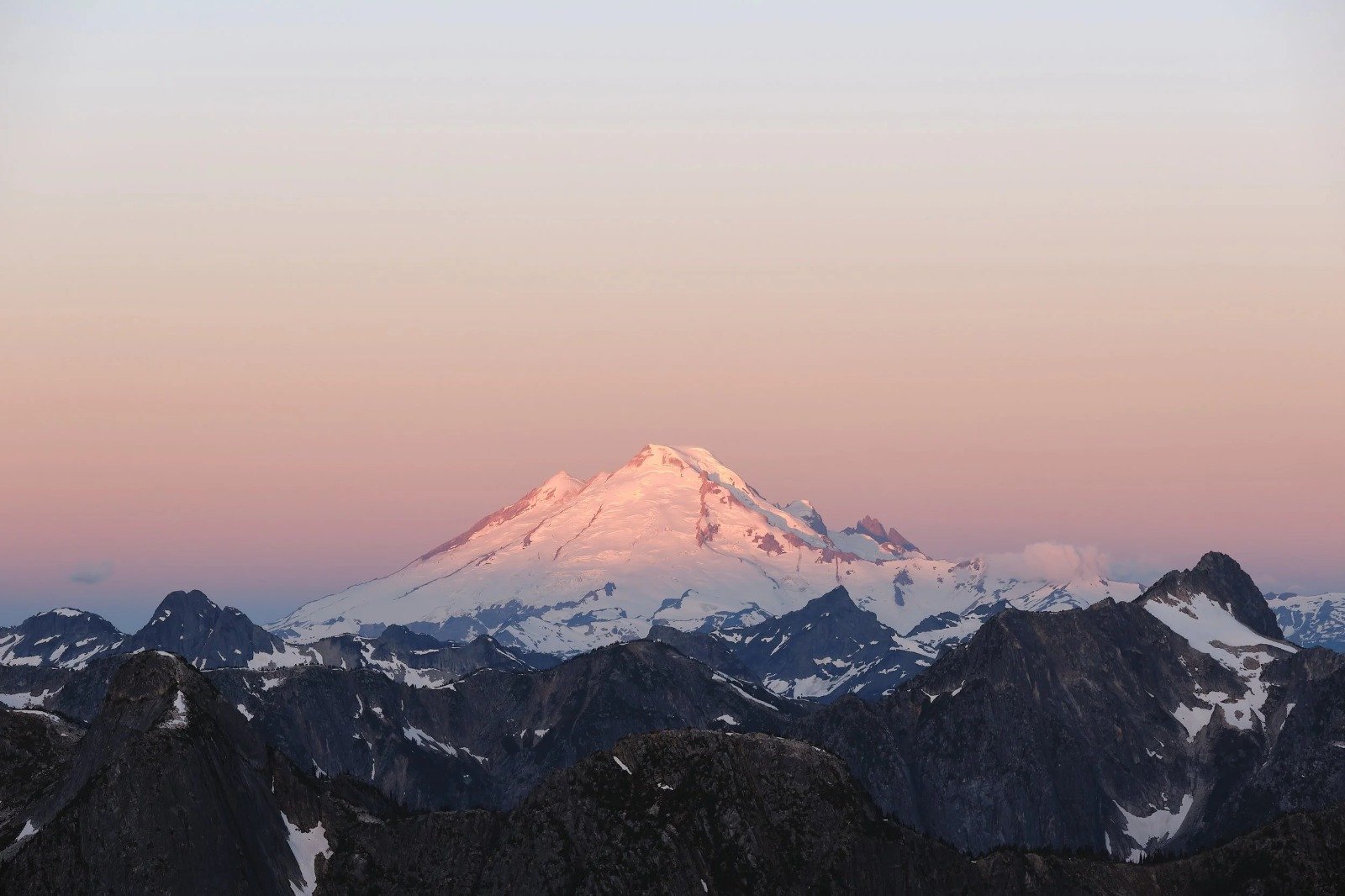 First Light on Fuji