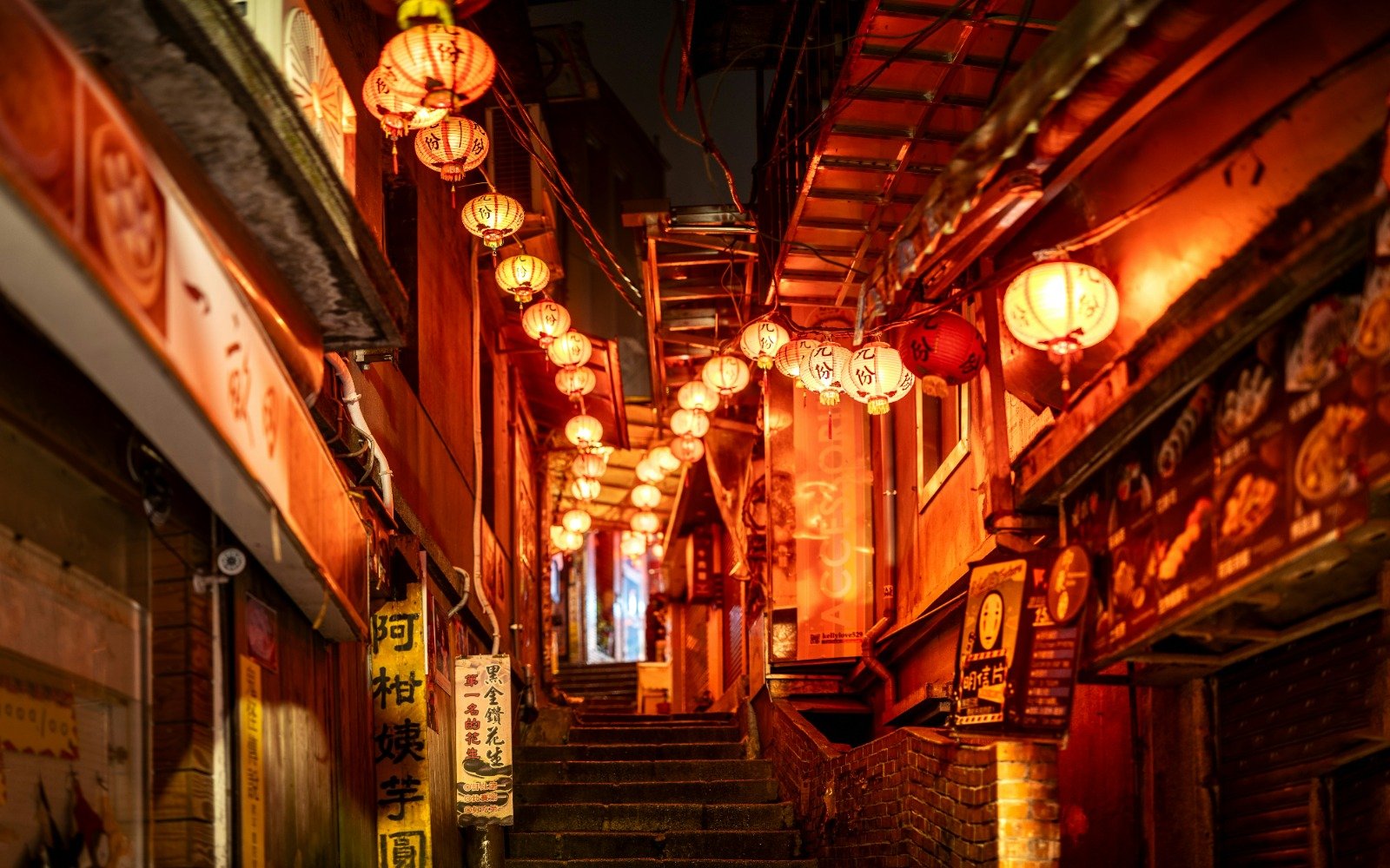 Lanterns in the Alley